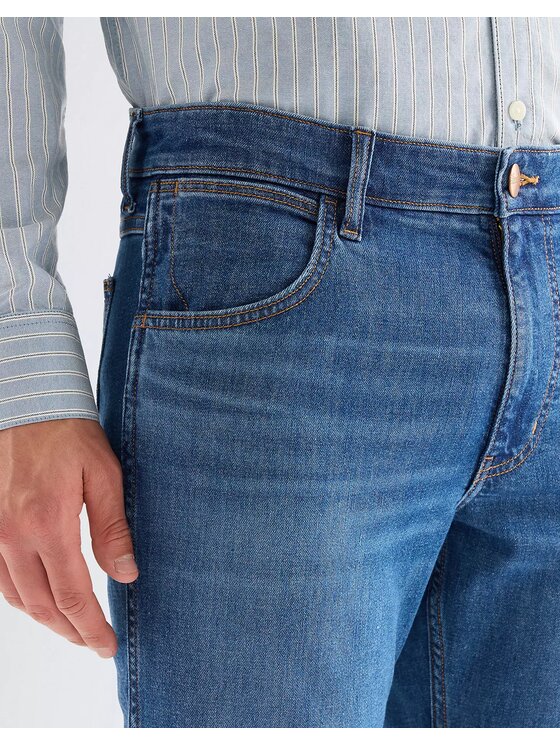 Wrangler Wrangler Jeansy GREENSBORO Niebieski Straight Leg