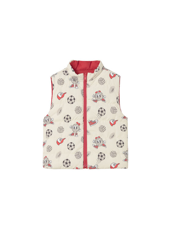 Mayoral Vestă elegantă 1313 Roșu Regular Fit
