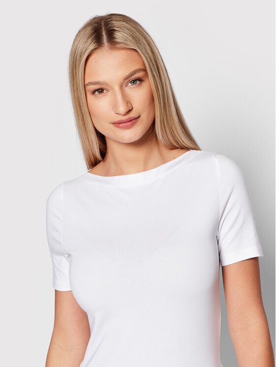 Vero Moda Vero Moda T-Shirt Panda 10231753 Bílá Regular Fit