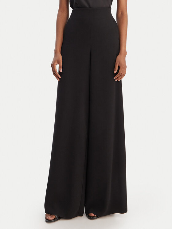 Marella Marella Pantaloni palazzo Campo 2613131043 Negru Wide Leg