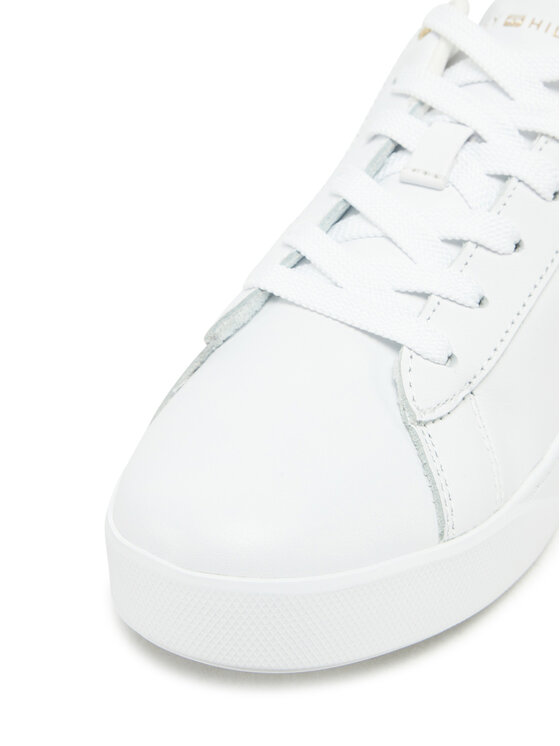 Tommy Hilfiger Tommy Hilfiger Sneakersy Chic Court Sneaker FW0FW08642 Biały