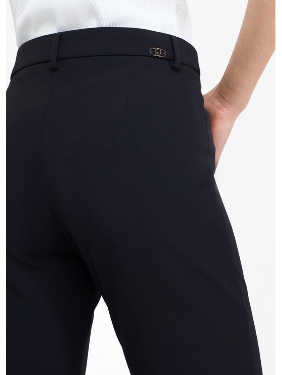 Liu Jo Liu Jo Pantaloni di tessuto MF5224TS89693921 Celeste Regular Fit