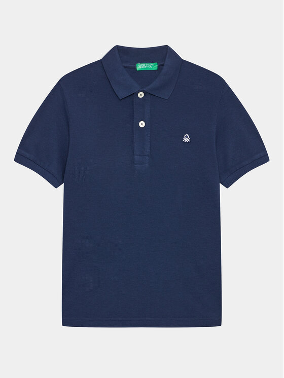 United Colors Of Benetton Polokošeľa 3089C300Q Tmavomodrá Regular Fit