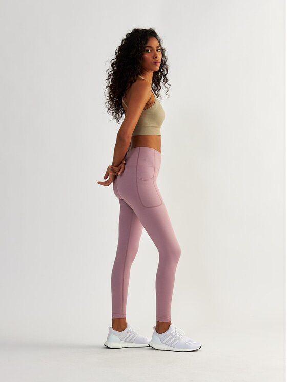 BeShaped BeShaped Legíny z Kieszeniami Lift Me Up Fialová Shaping Fit