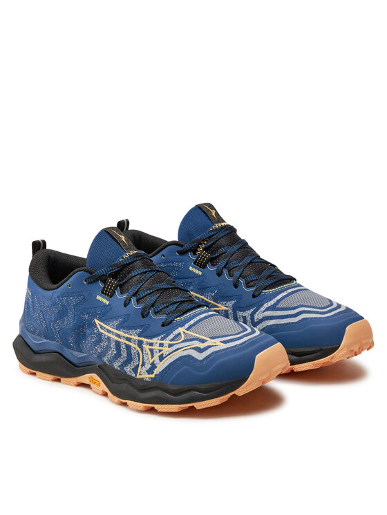 Mizuno Mizuno Buty do biegania Wave Daichi 8 J1GK247171 Granatowy