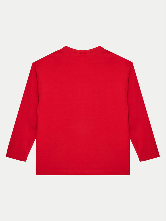 Coccodrillo Coccodrillo Bluse ZC4143101MER Rot Regular Fit