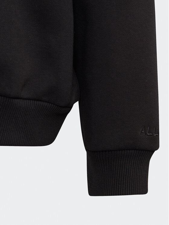 adidas adidas Felpa Fleece IB3232 Nero Loose Fit