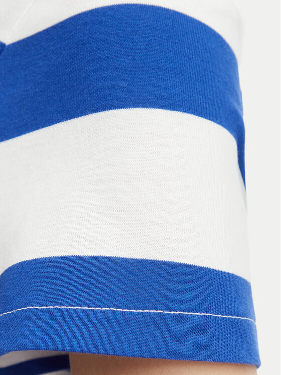 Tommy Jeans Tommy Jeans T-Shirt Flag DW0DW23801 Modrá Regular Fit