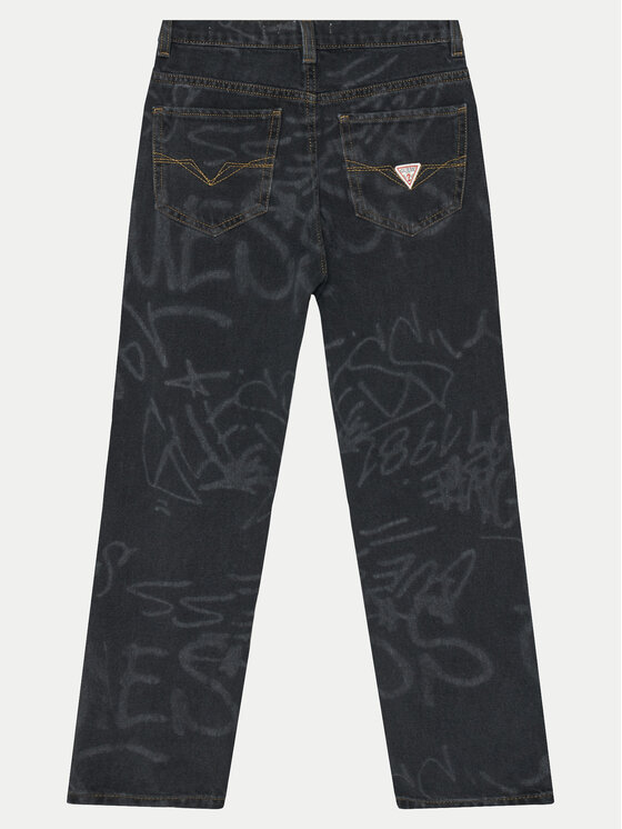 Guess Guess Τζιν L5RA12 D5MU0 Μαύρο Relaxed Fit