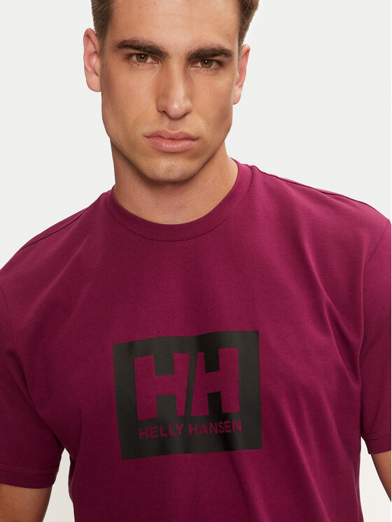 Helly Hansen Helly Hansen Футболка HH Box 53285 Фіолетовий Regular Fit