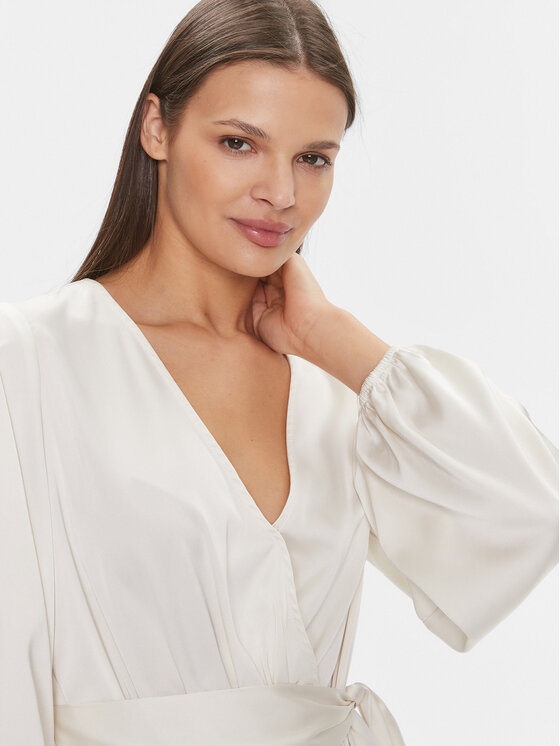 Guess Guess Bluse Juley W4RH68 WEFC2 Weiß Regular Fit