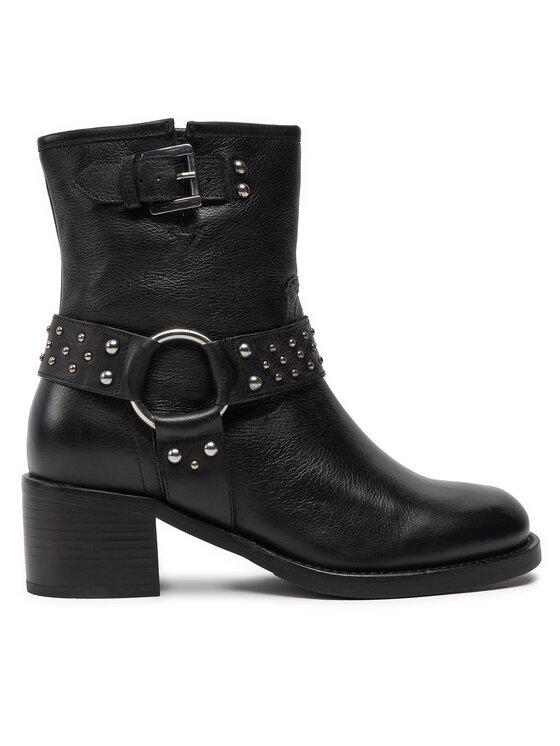 Bronx Bronx Μποτάκια New-Camperos 47535-U Μαύρο