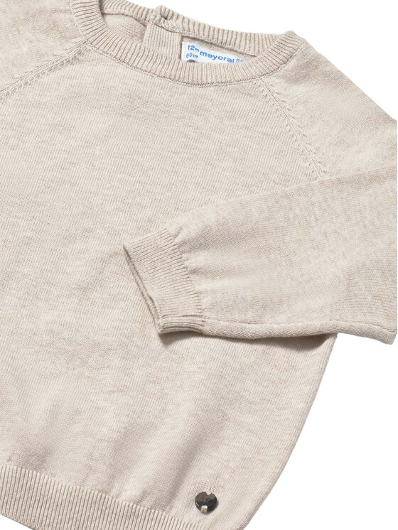 Mayoral Mayoral Sweter 309 Beżowy Regular Fit