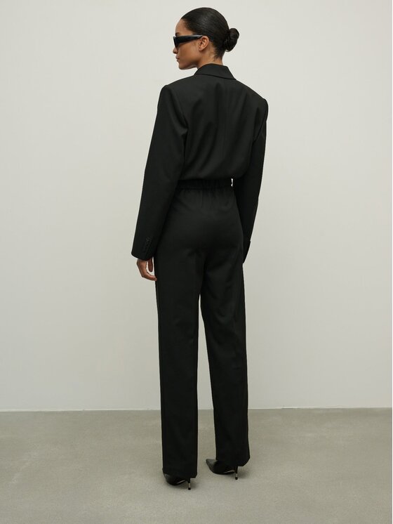 La Mania La Mania Jumpsuit REFINED Nero Classic Fit