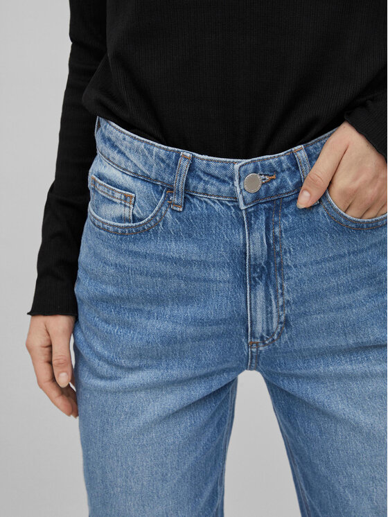 Vila Vila Jeans Kelly 14084730 Blau Straight Fit