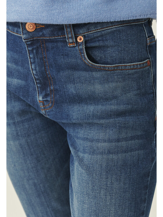 TATUUM TATUUM Džínsy TARO 1 Tmavomodrá Skinny Fit