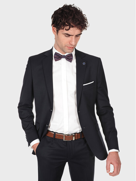 Evenemen Evenemen Marynarka Patron Granatowy Slim Fit