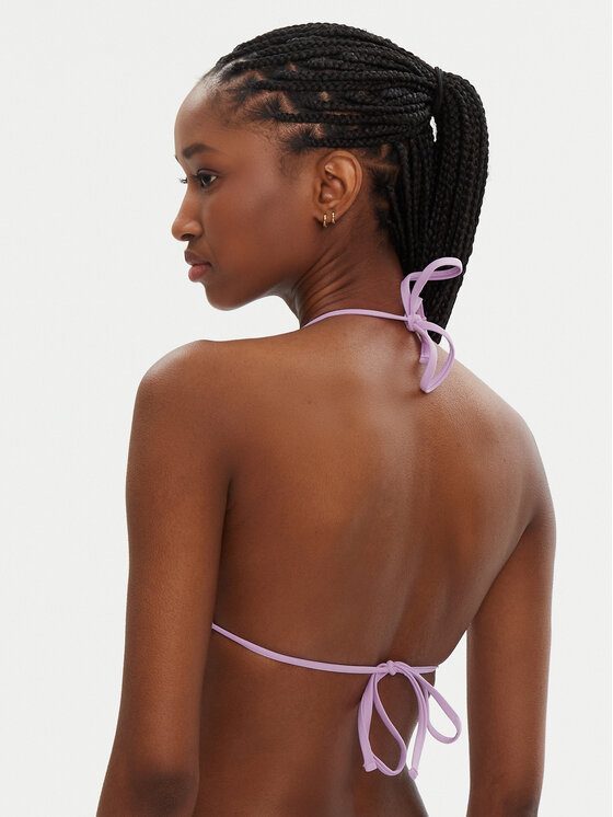 Guess Guess Bikinio viršus E4GJ00 LY00K Violetinė Regular Fit