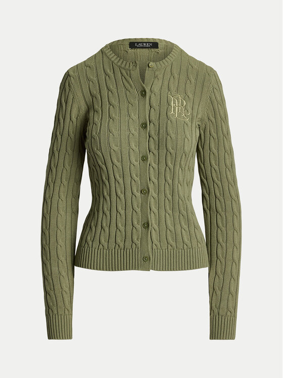 LAUREN RALPH LAUREN LAUREN RALPH LAUREN Kardigāns 200932225009 Zaļš Slim Fit