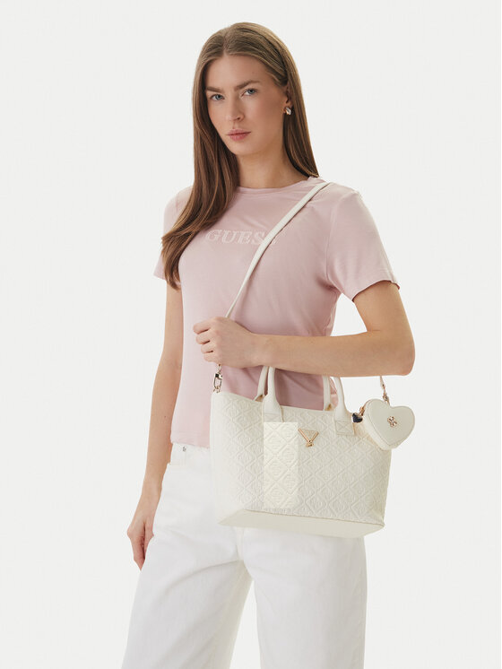 Guess Guess Rankinė J6GZ37 WR200 Écru