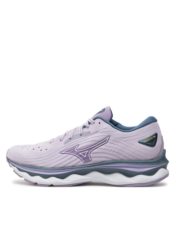 Mizuno Mizuno Маратонки за бягане Wave Sky 6 J1GD220272 Виолетов