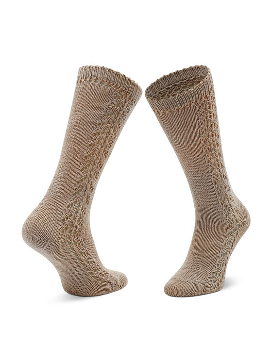 Condor Condor Lange Socken 2.592/2 Braun