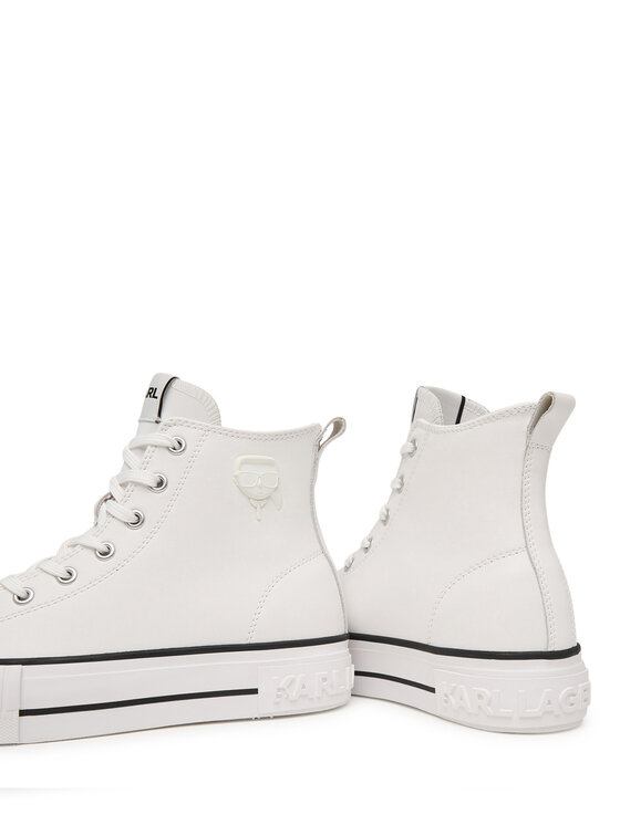 KARL LAGERFELD KARL LAGERFELD Plátěnky Kampus Max KL60456 Bílá