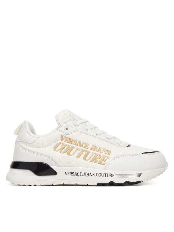 Versace Jeans Couture Sneakersy 80YA3SA5 ZSE13 Biela