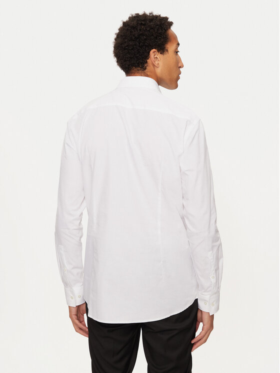 HUGO Hugo Košulja Keidi 50524849 Bijela Slim Fit