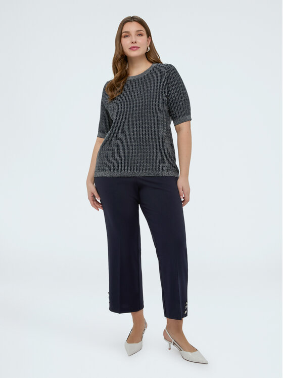 Fiorella Rubino Fiorella Rubino Sweter M109L008383N034 Niebieski Regular Fit