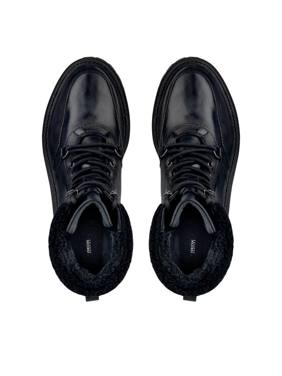 Geox Geox Polokozačky D Iridea B Abx D36D0A 043BH C9999 Černá