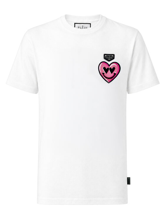 PHILIPP PLEIN PHILIPP PLEIN T-shirt 31662 Bianco Regular Fit
