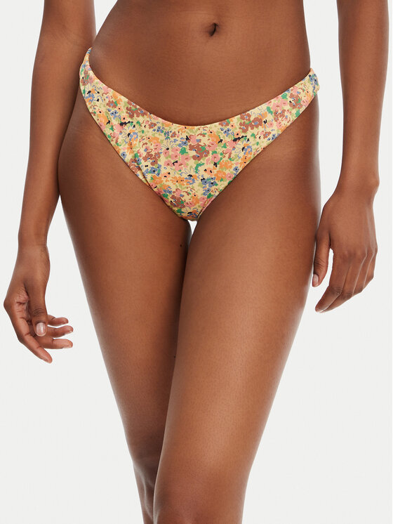 Női Bikini alsó RVCA, Méret: XL, Sárga, 23O281505