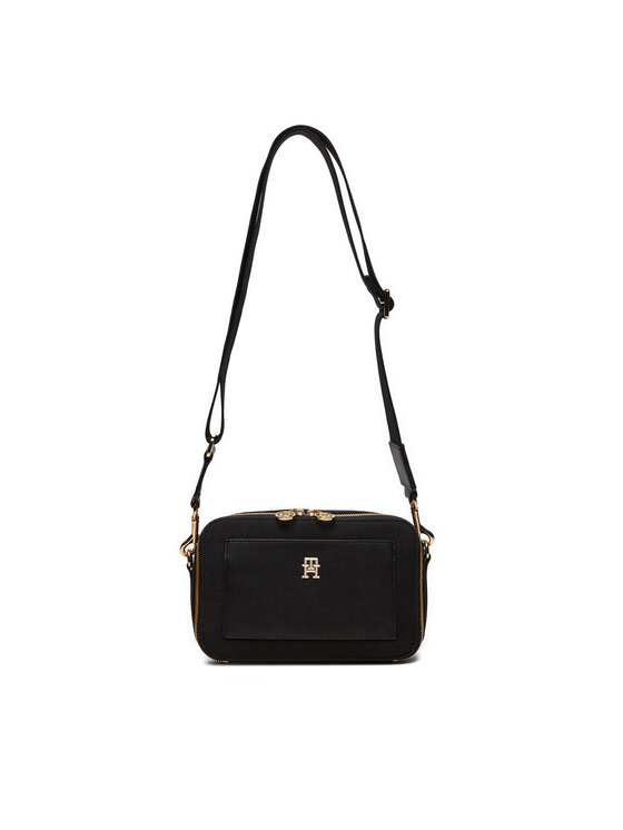 Tommy Hilfiger Tommy Hilfiger Kabelka Distinct Camera Bag AW0AW16303 Čierna