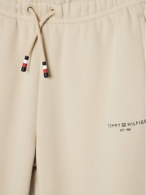 Tommy Hilfiger Tommy Hilfiger Spodnie dresowe KS0KS00596 Beżowy Regular Fit