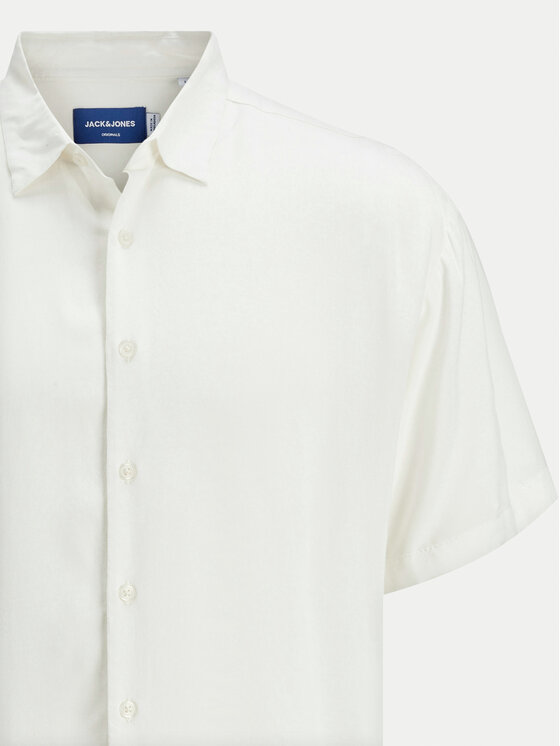 Jack&Jones Jack&Jones Marškiniai Joshua 12271078 Balta Relaxed Fit