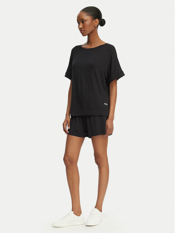 BOSS BOSS Pidžama Element 50561022 Melns Relaxed Fit