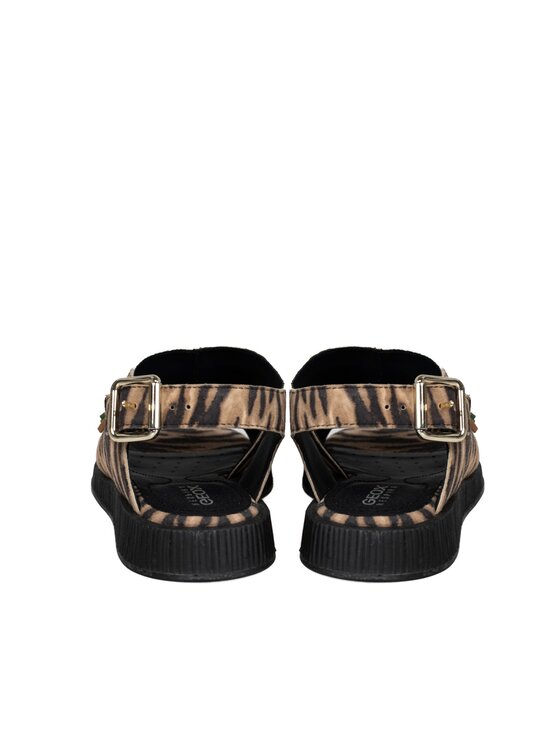 Geox Geox Sandály D02H0B 00722 Černá