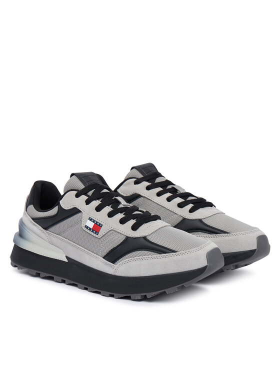 Tommy Hilfiger Tommy Hilfiger Snīkeri Tjm Technical Runner EM0EM01738 Pelēks