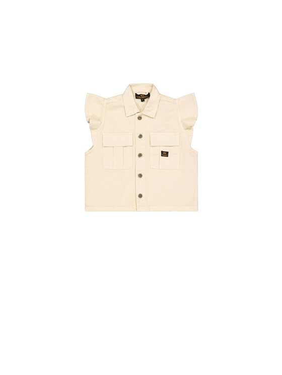 Alpha Industries Alpha Industries Kamizelka Sailor Vest Women Beżowy Loose Fit