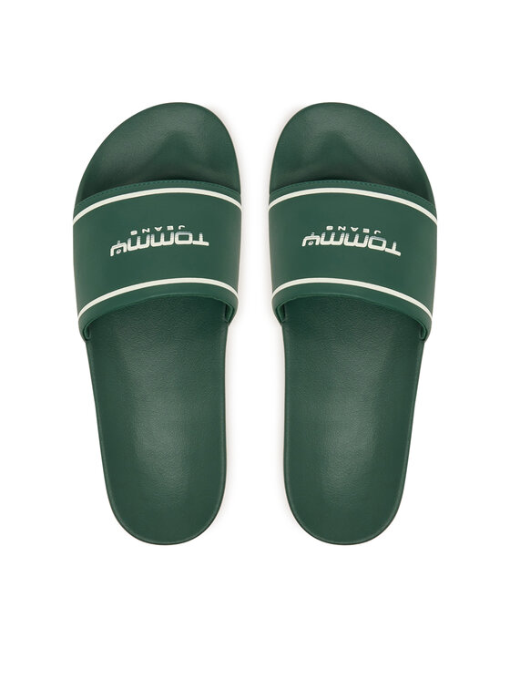 Tommy Jeans Tommy Jeans Pantoletten Tjm Summer Sandal 26.2 EM0EM01723 Grün