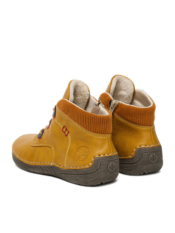 Rieker Rieker Botine 52544-68 Galben