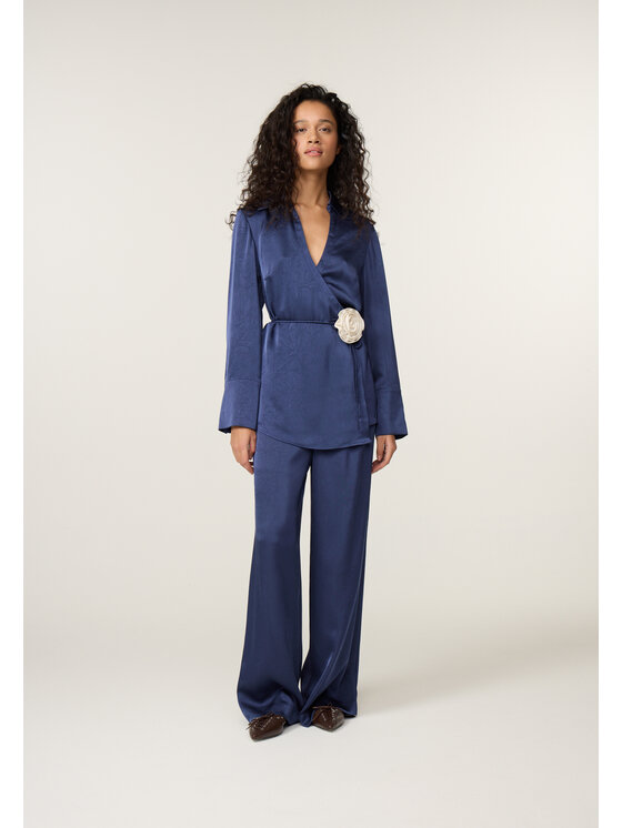 Fabienne Chapot Fabienne Chapot Bluzka 6876-1770-100 Granatowy Regular Fit