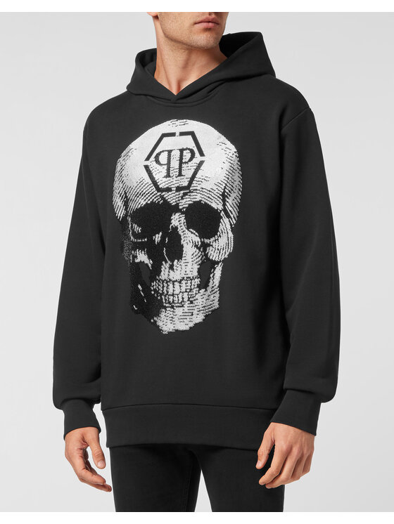 PHILIPP PLEIN PHILIPP PLEIN Felpa 1333 Nero Regular Fit