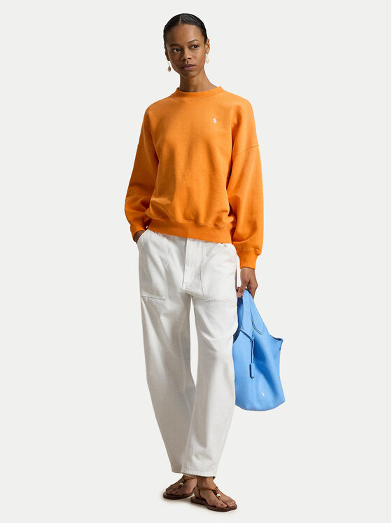 Polo Ralph Lauren Polo Ralph Lauren Μπλούζα 211965111500 Πορτοκαλί Oversize