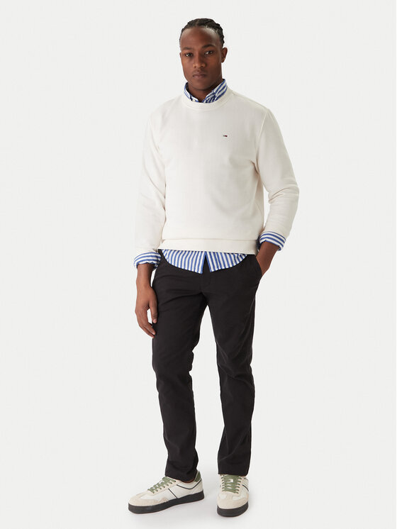 Tommy Jeans Tommy Jeans Džemperis ar kapuci DM0DM20741 Écru Regular Fit