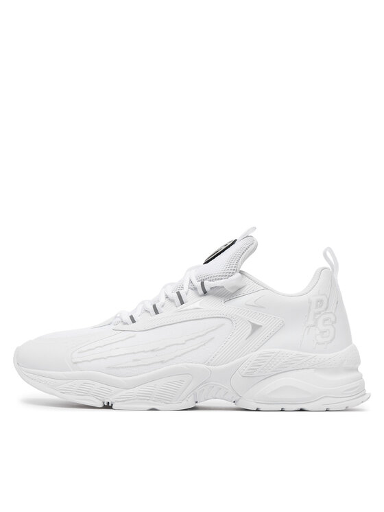 Plein Sport Plein Sport Sneakersy SADS USC0612 STE003N Biały