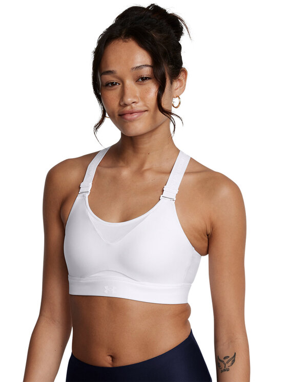 Under Armour Under Armour Biustonosz sportowy 1384112-101 Biały