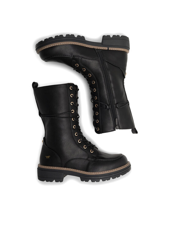 Mustang Mustang Auliniai batai 1437-503 Juoda