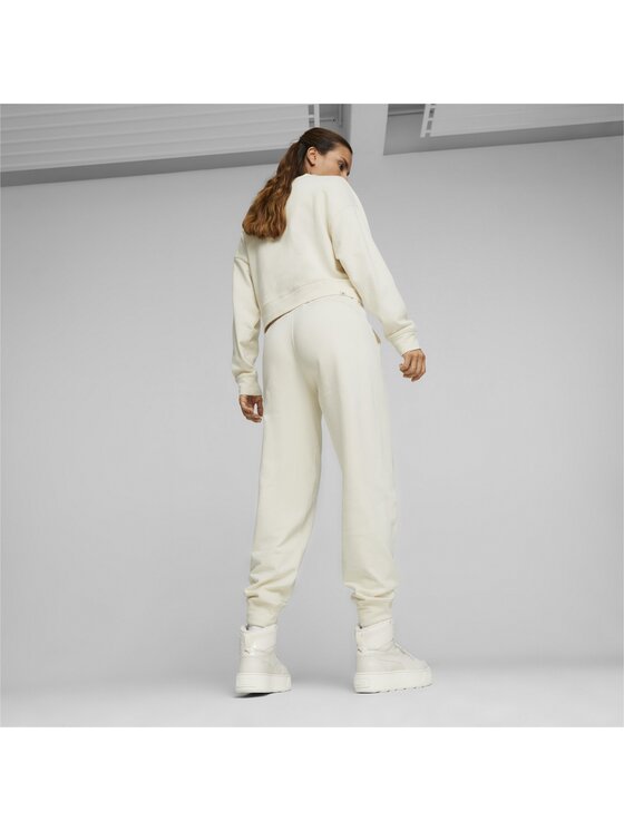 Puma Puma Spodnie dresowe 676069 Beżowy Regular Fit